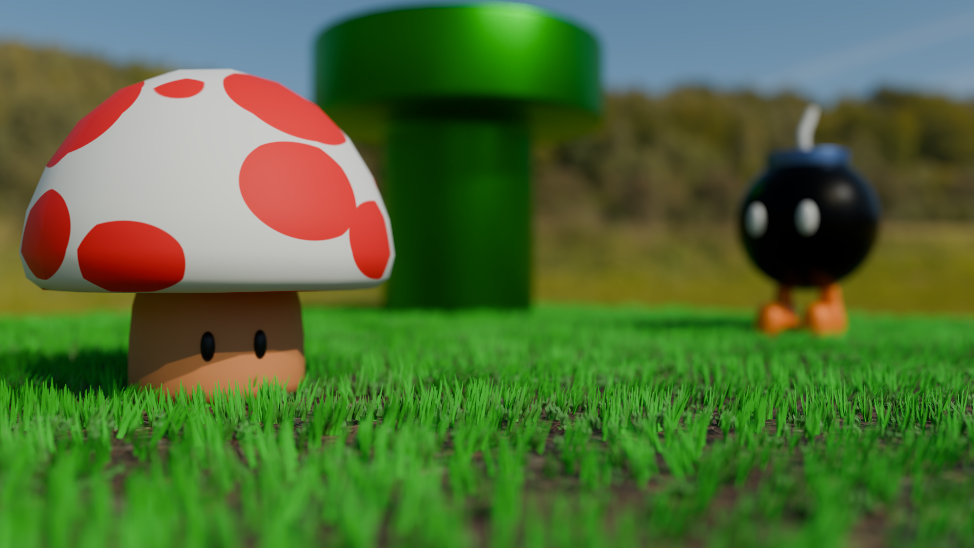 Render Mario
